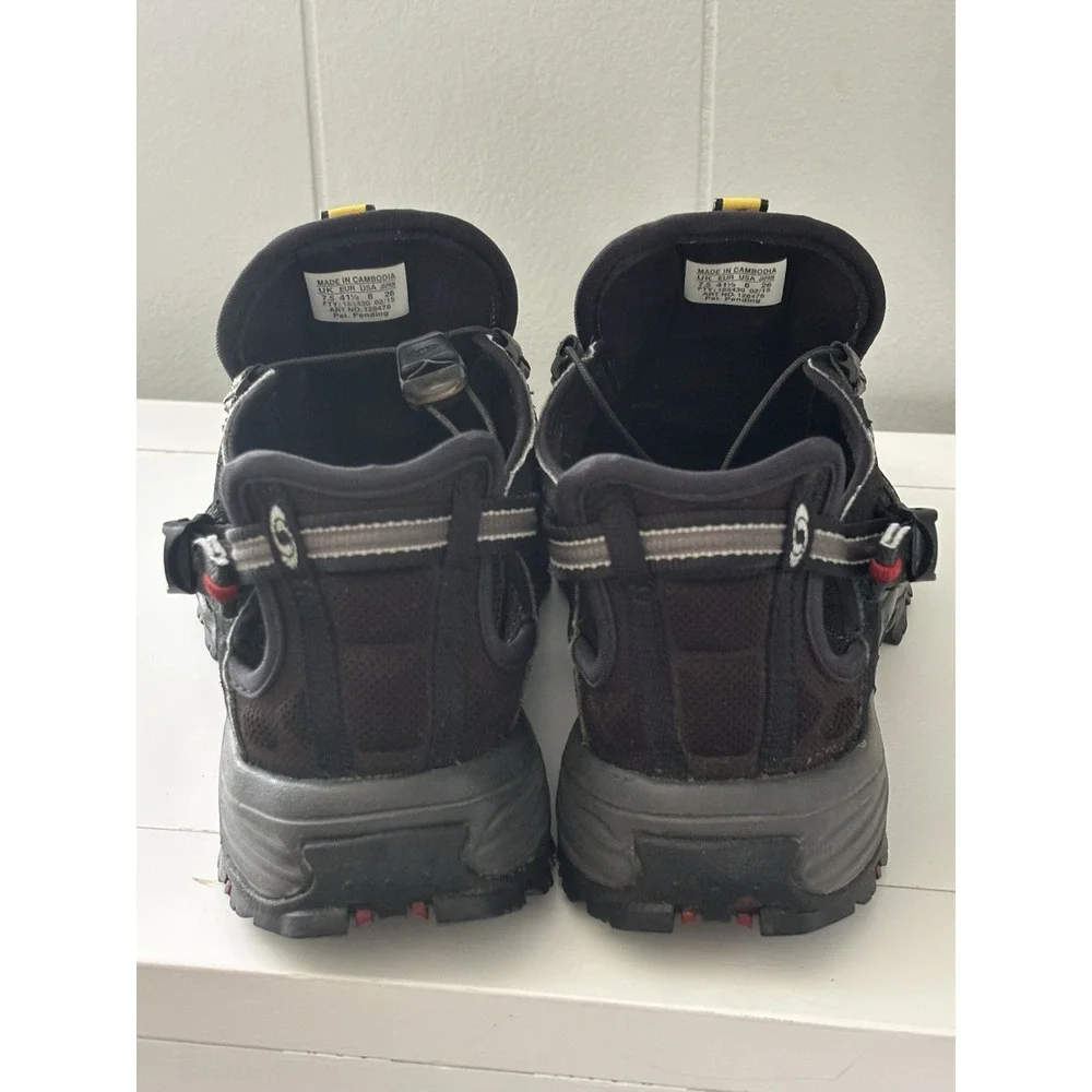 Salomon Techamphibian 3 Men's Water Shoes US 8 1/3 Black Contagrip Hiking Sandal